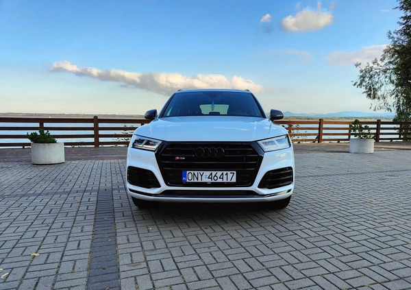 Audi SQ5 cena 167000 przebieg: 41000, rok produkcji 2019 z Nysa małe 529